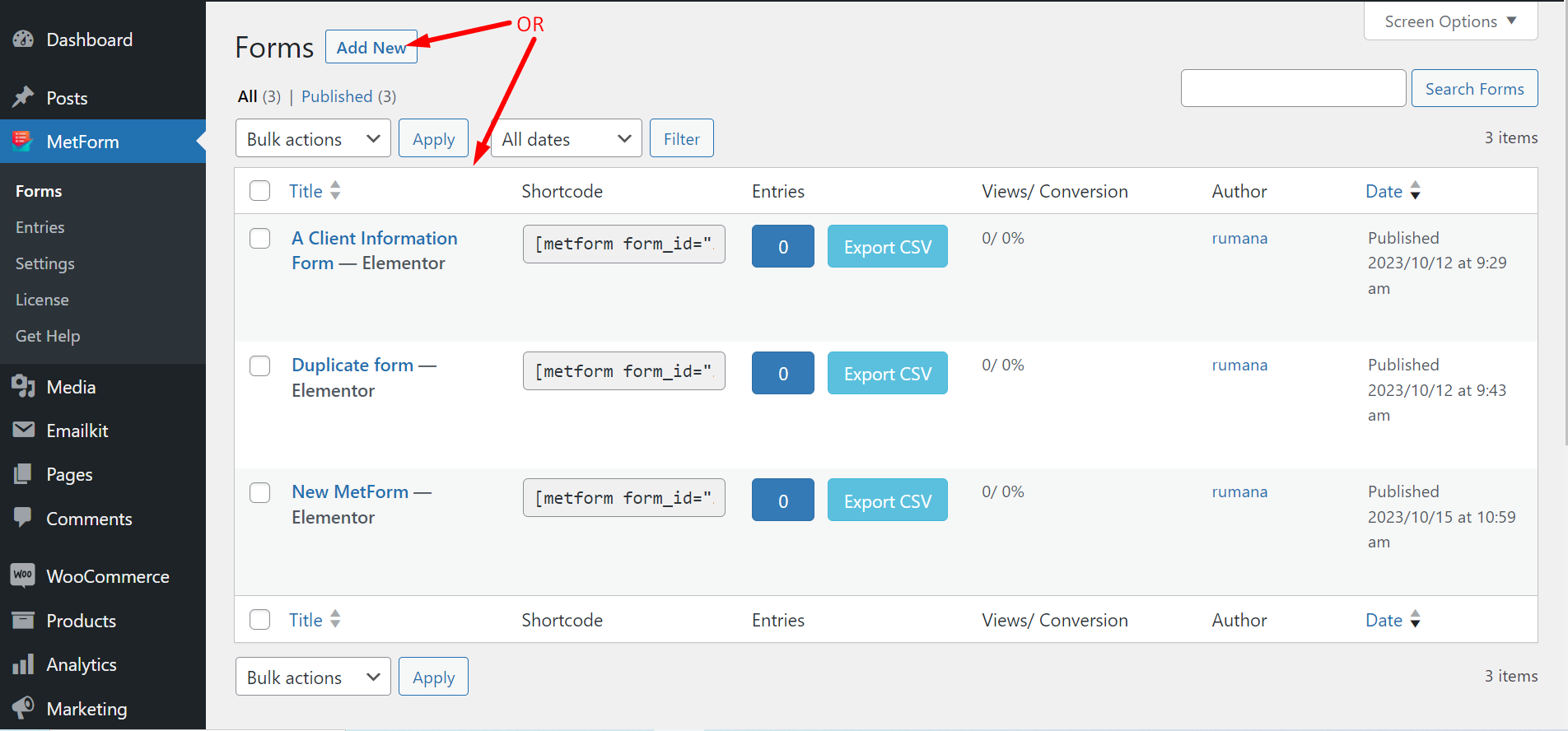 How to do WordPress Zoho CRM integration - Metform