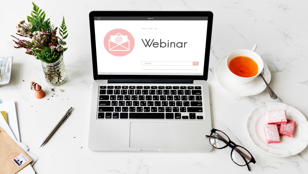 Host Webinars or Online Events to grow your email list