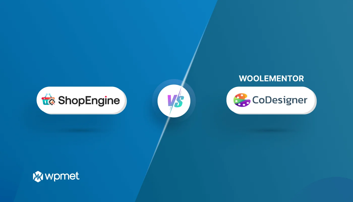 ShopEngine vs Woolementor CoDesigner 2025 Comparison
