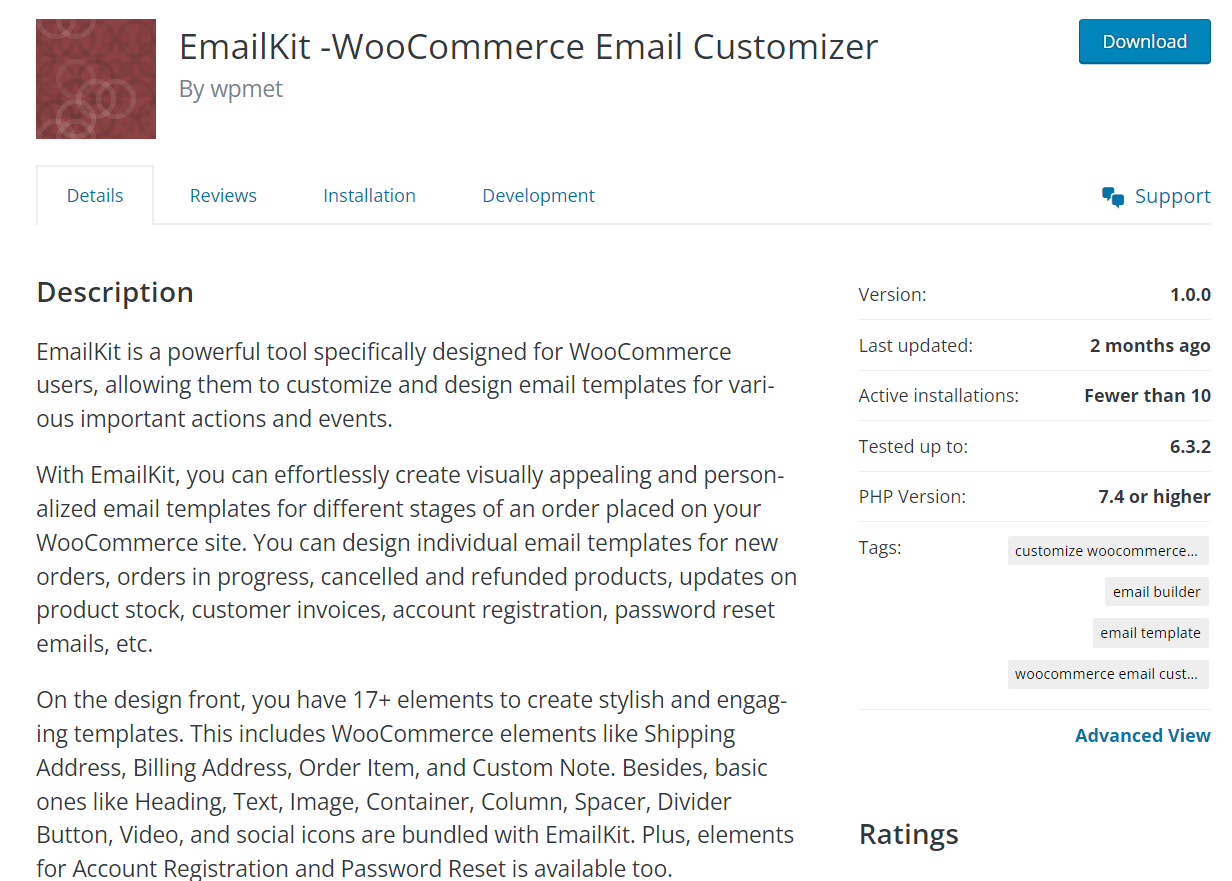 EmailKit, personalizador de correo electrónico de WooCommerce para impulsar el email marketing