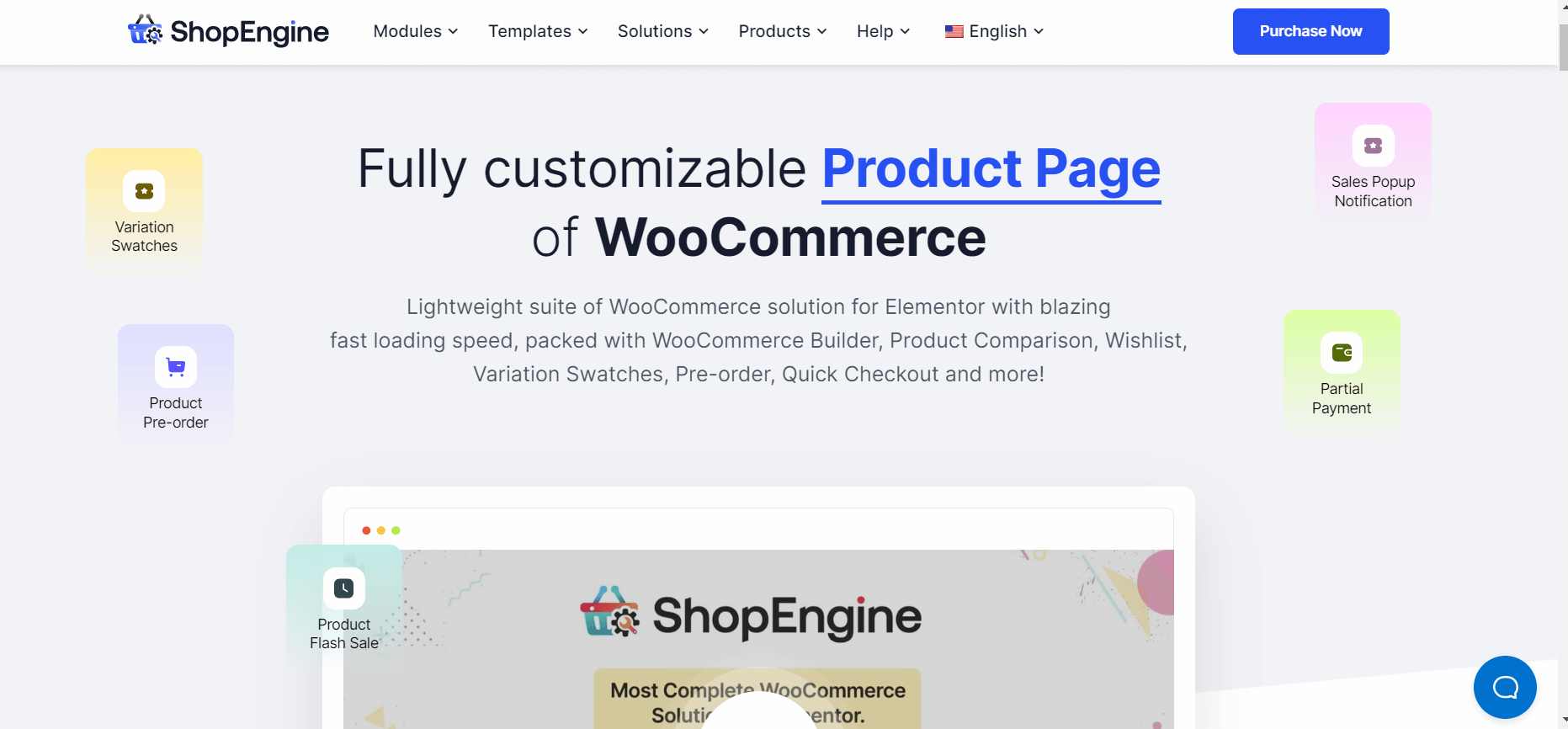 ShopEngine - one of the best WooCommerce addons for Elementor with template support