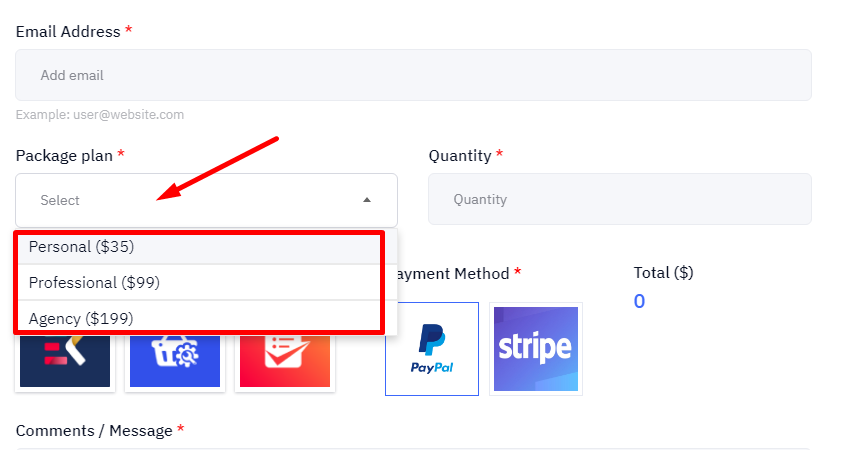 Merge multiple form fields into single one