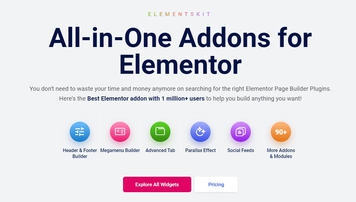 Dodatki do Elementora ElementsKit