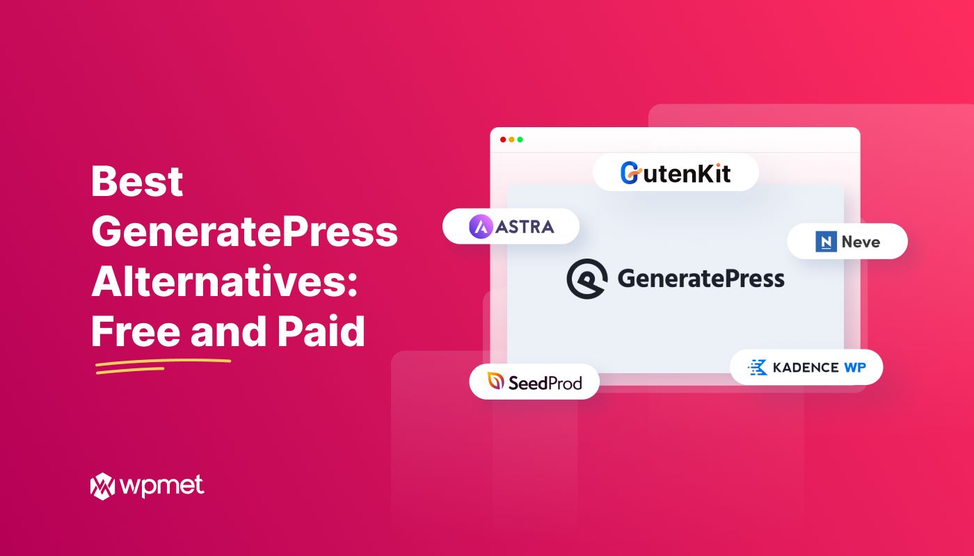 8 melhores alternativas do GeneratePress – gratuitas e pagas