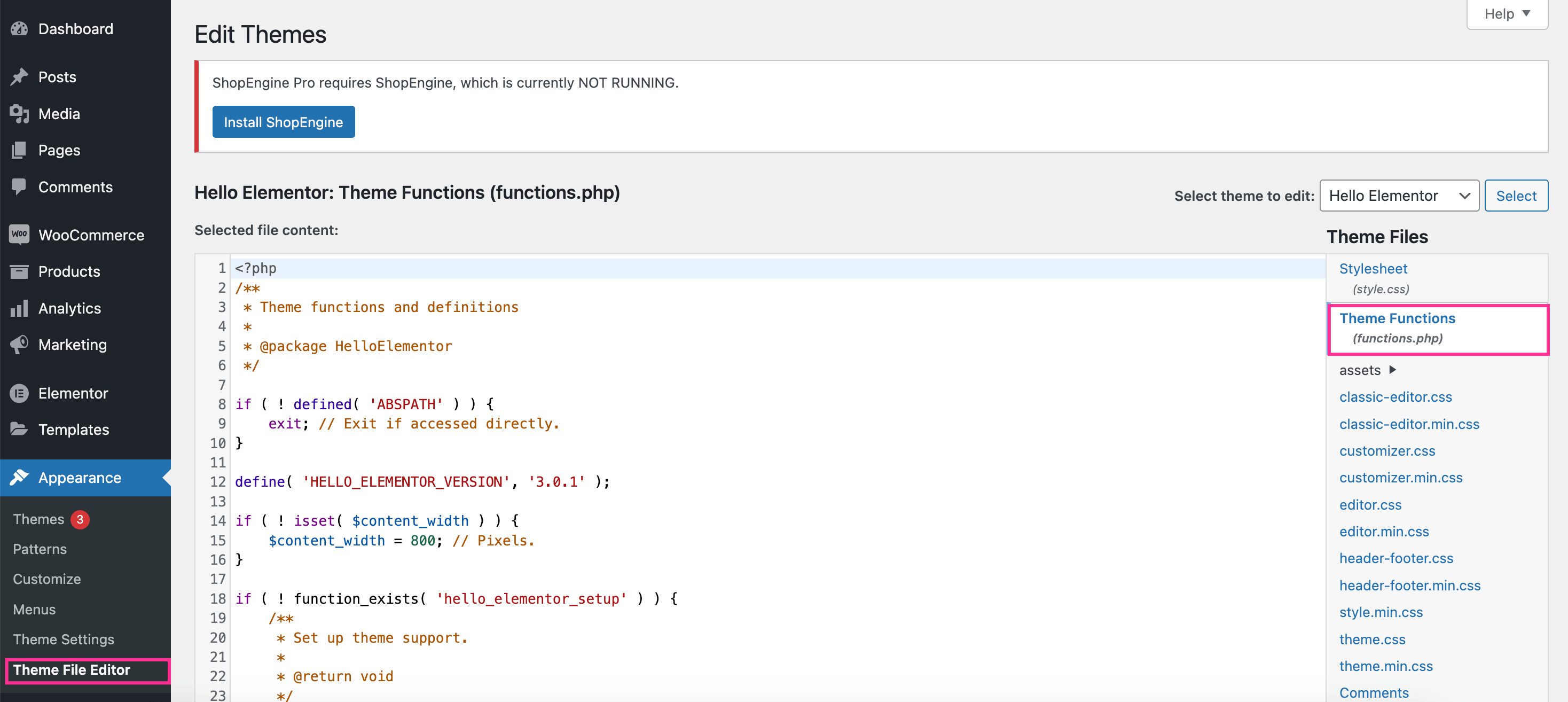 Edite o arquivo function.php para criar um e-mail de confirmação de pedido personalizado