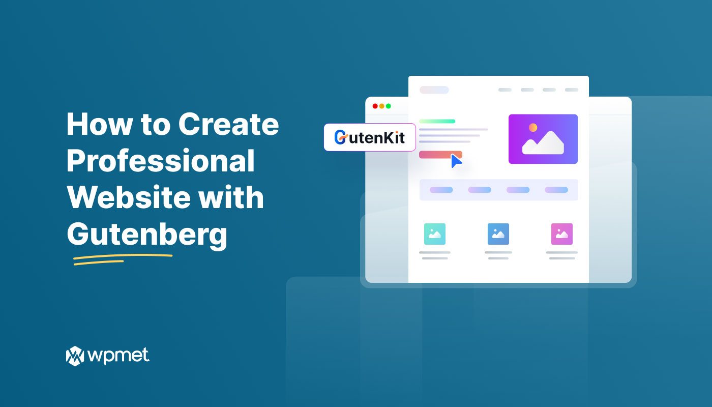 How To Create A WordPress Website with Gutenberg