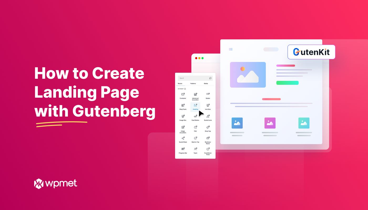 Come creare una landing page con Gutenberg [2 semplici metodi]