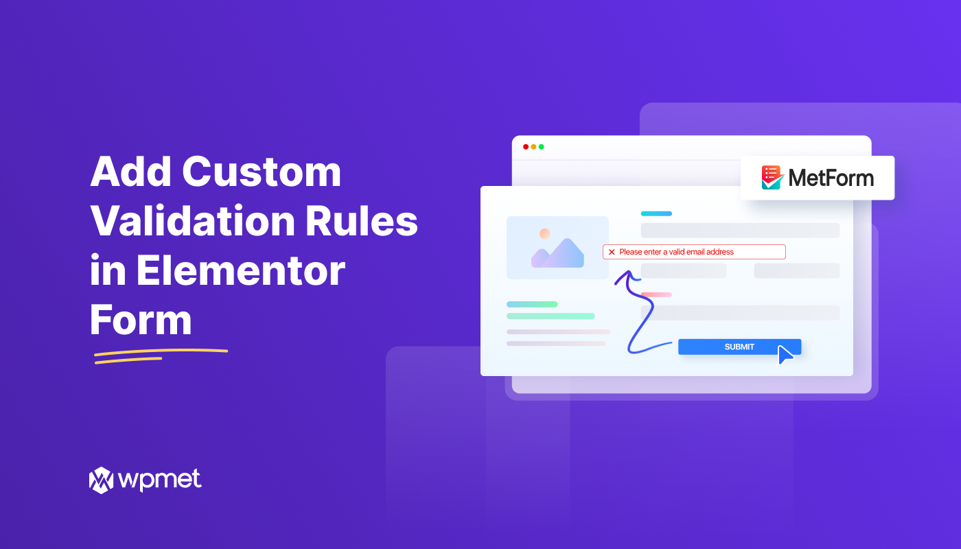 How to add custom validation to Elementor Form