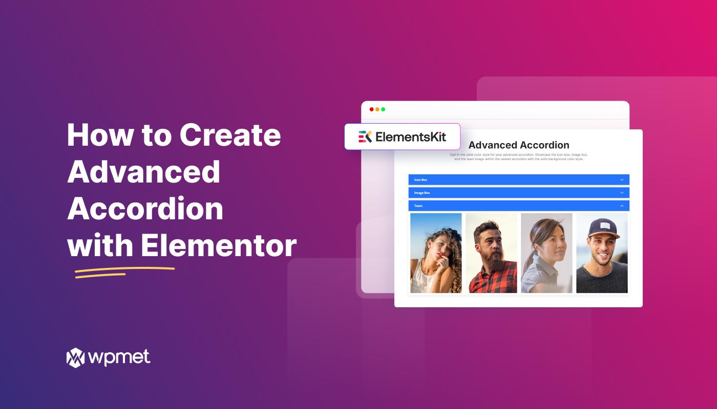 Come creare una fisarmonica avanzata con Elementor