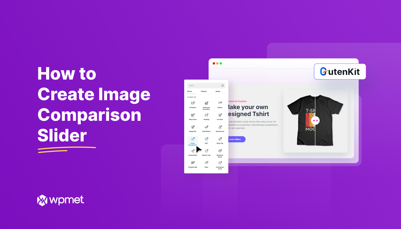 How to Create Image Comparison Slider