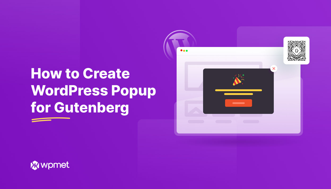 Come creare un popup WordPress in Gutenberg