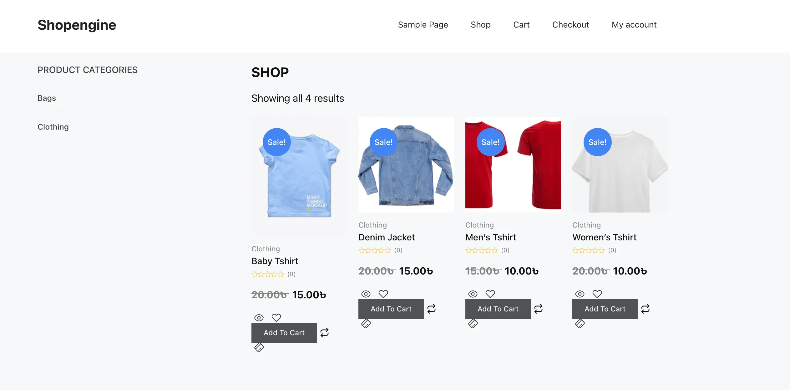 ShopEngine์ผ๋ก ๊ตฌ์ถ๋ ์ต์ข
๋ณด๊ด ํ์ด์ง