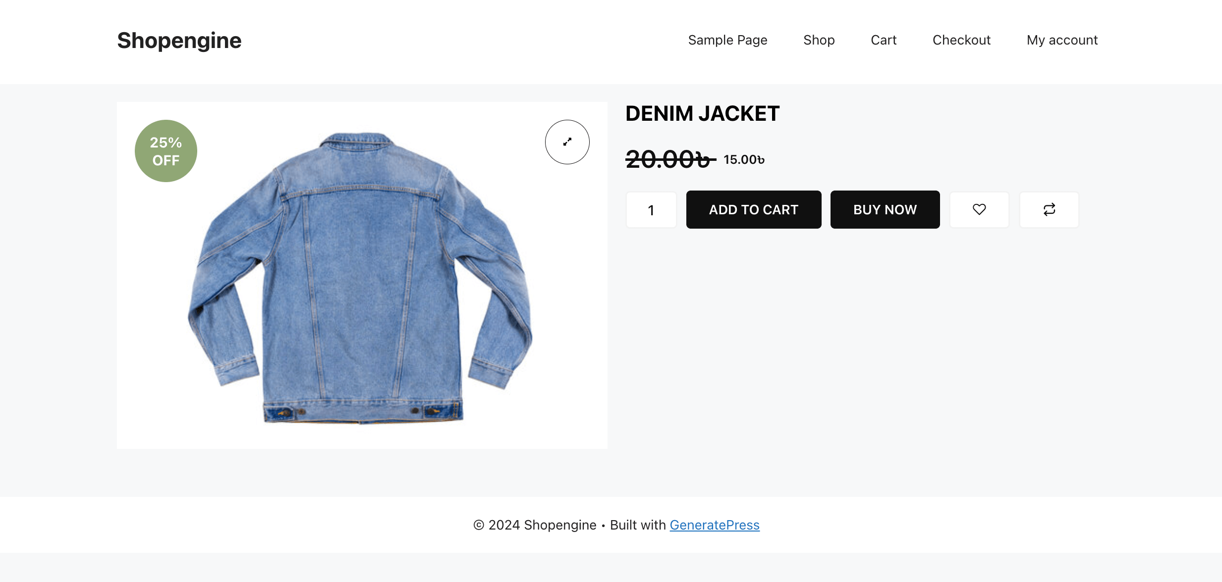Pubblica una singola pagina prodotto con ShopEngine