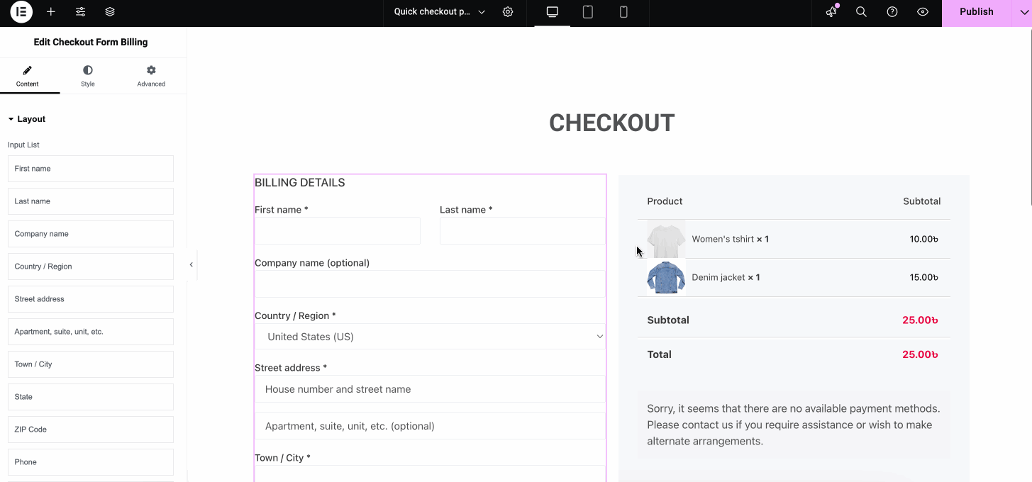 Cross-sell products on quick checkout page with ShopEnigne