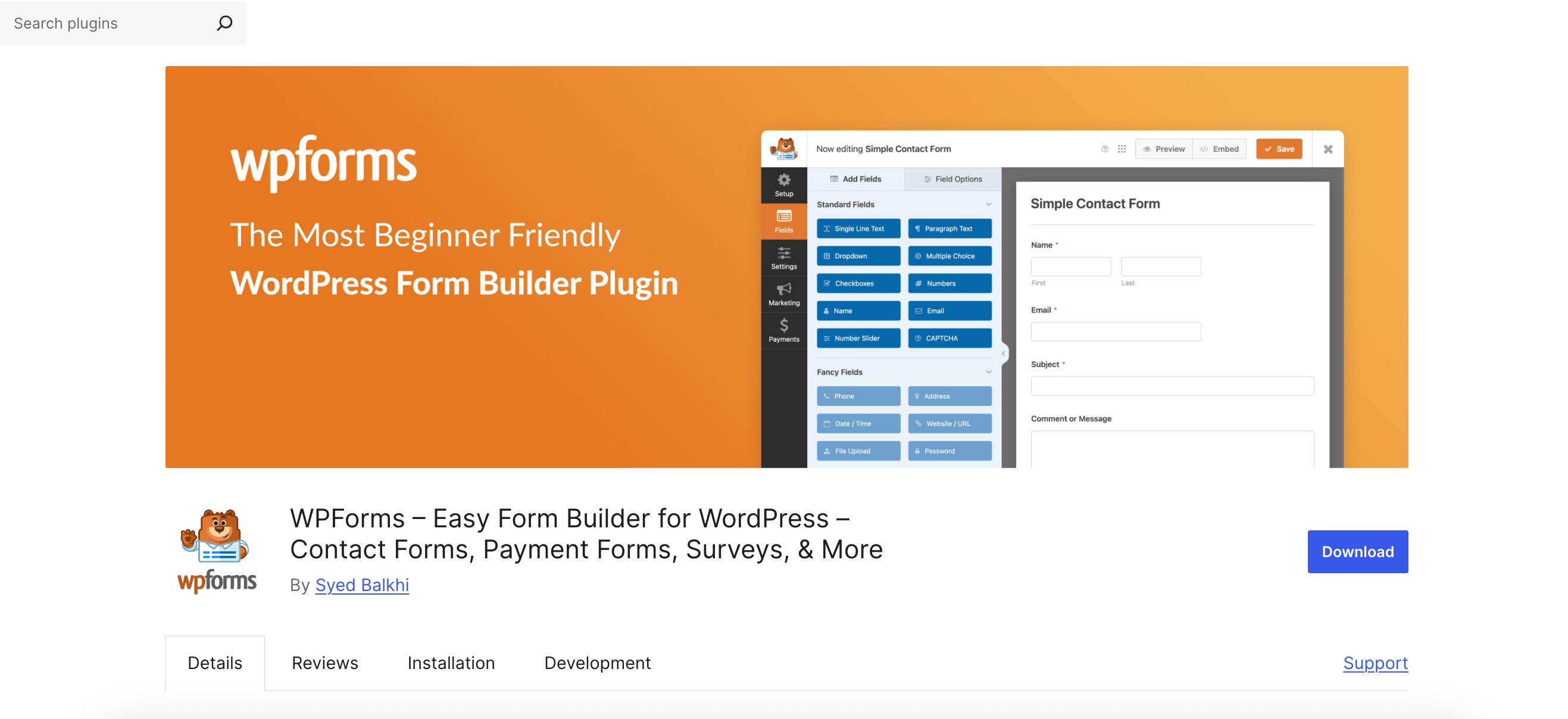 WPForms