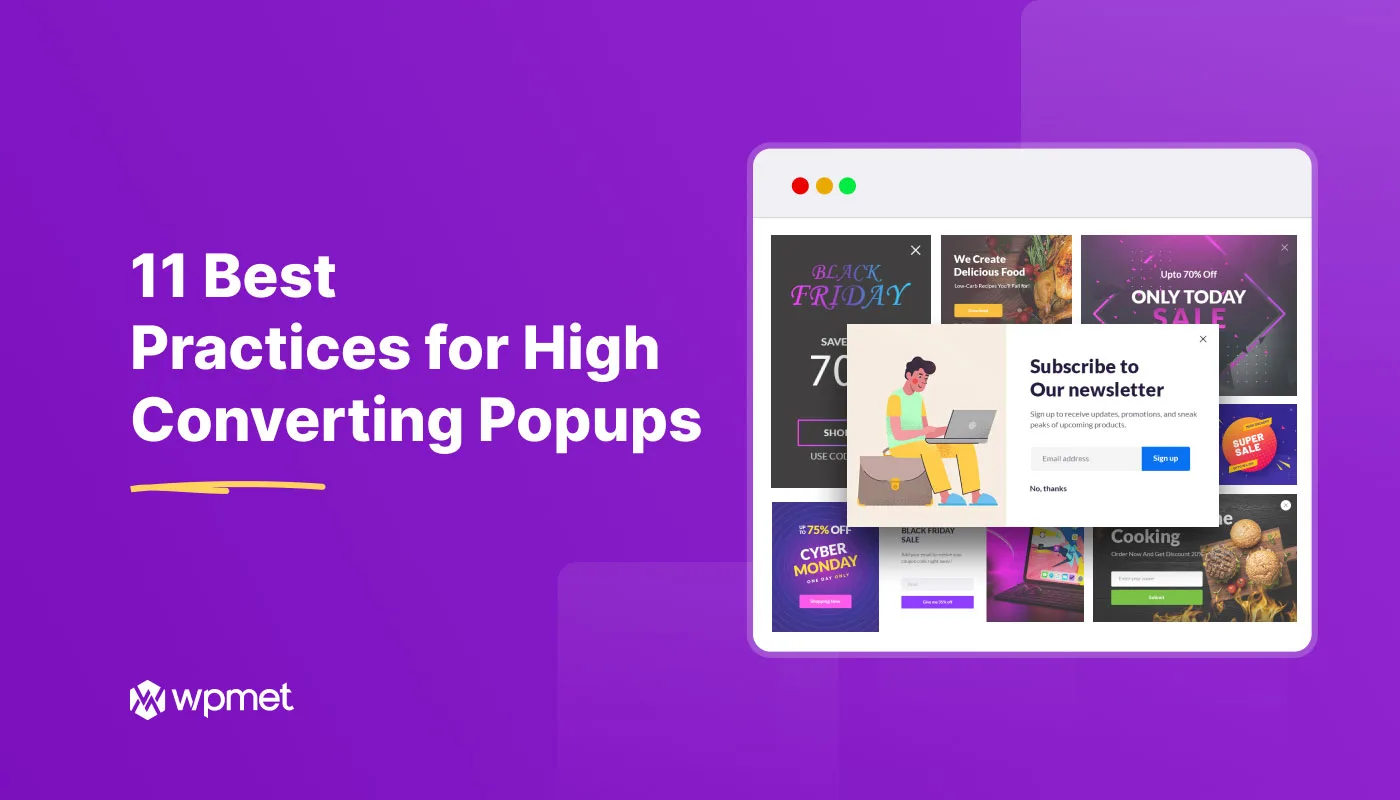 11 Best Practices for High Converting Popups