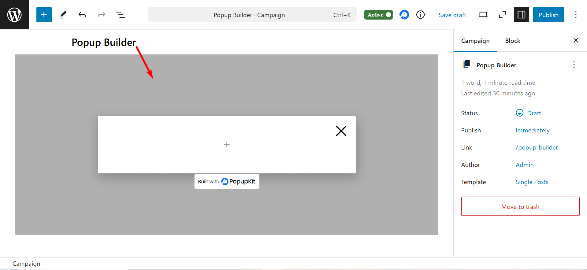 PopupKit, popup builder
