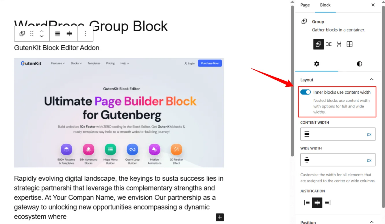 Advanced Customization to WordPress Group Block