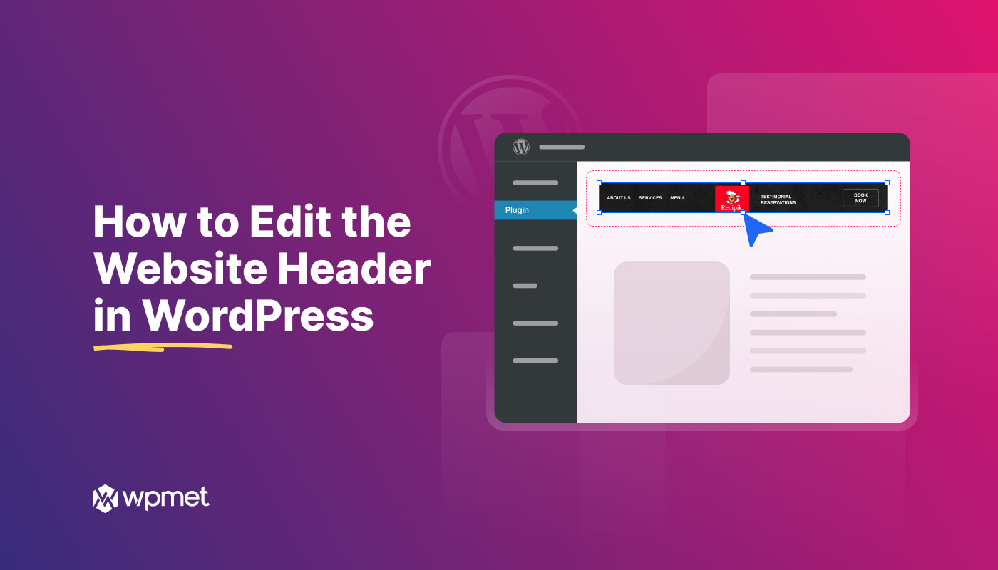 How to Edit Header in WordPress Website