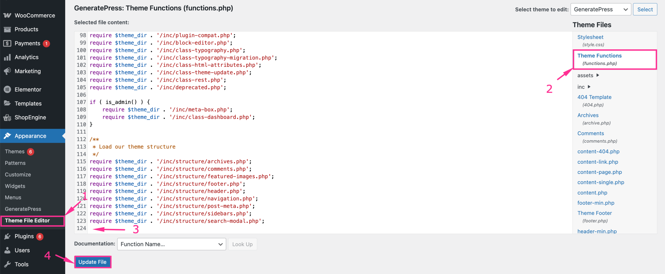 Hide WooCommerce product category with codes
