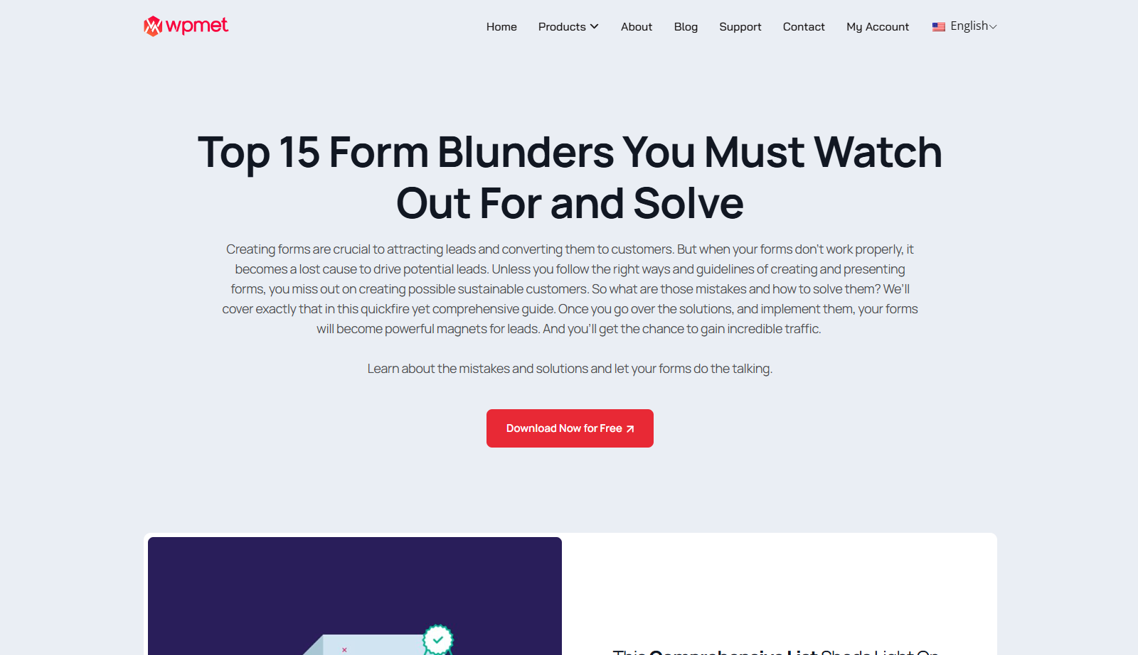 Top 15 Form Mistakes You're Making Wpmet