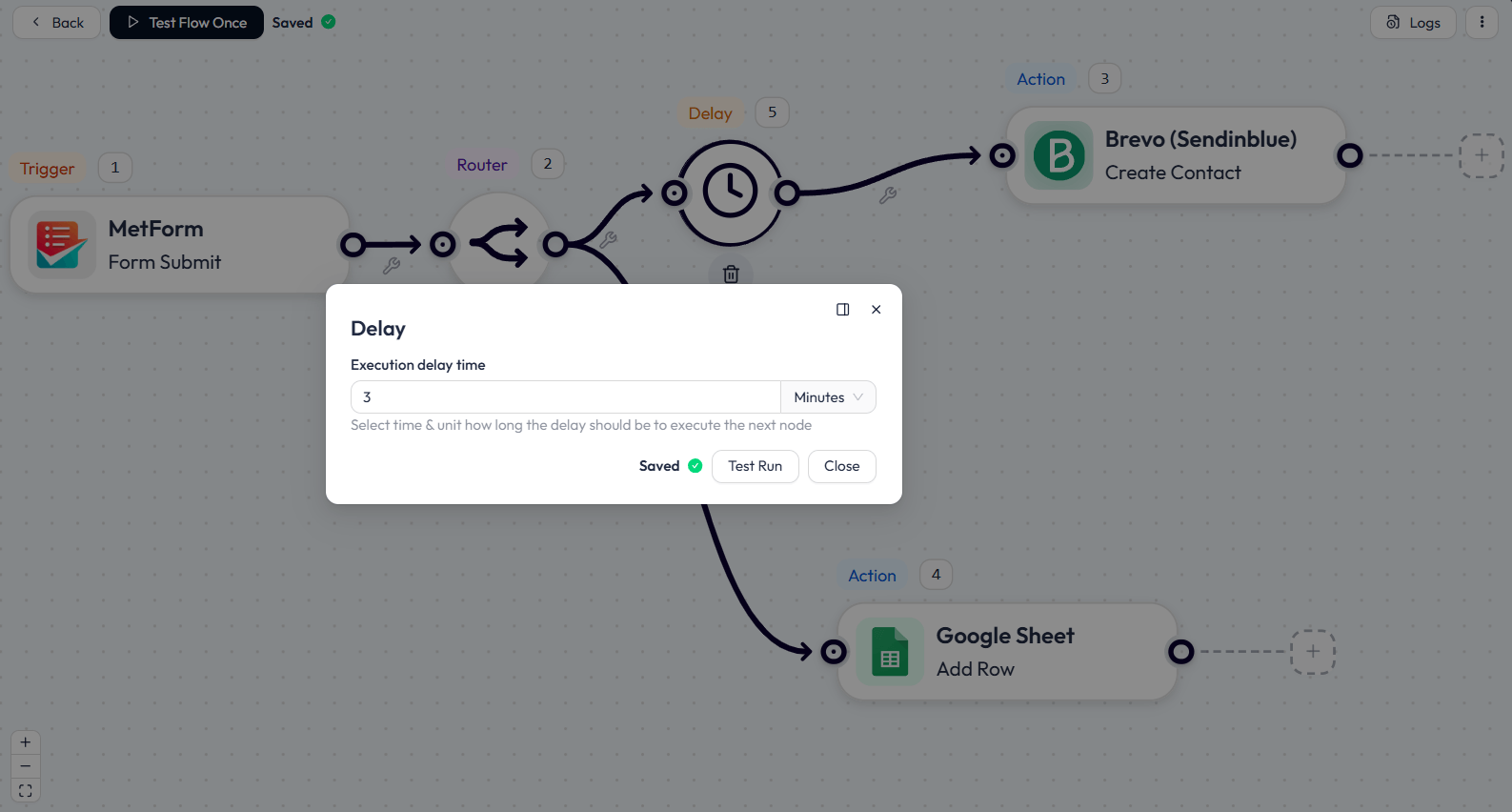 Add delay to Bit Flows