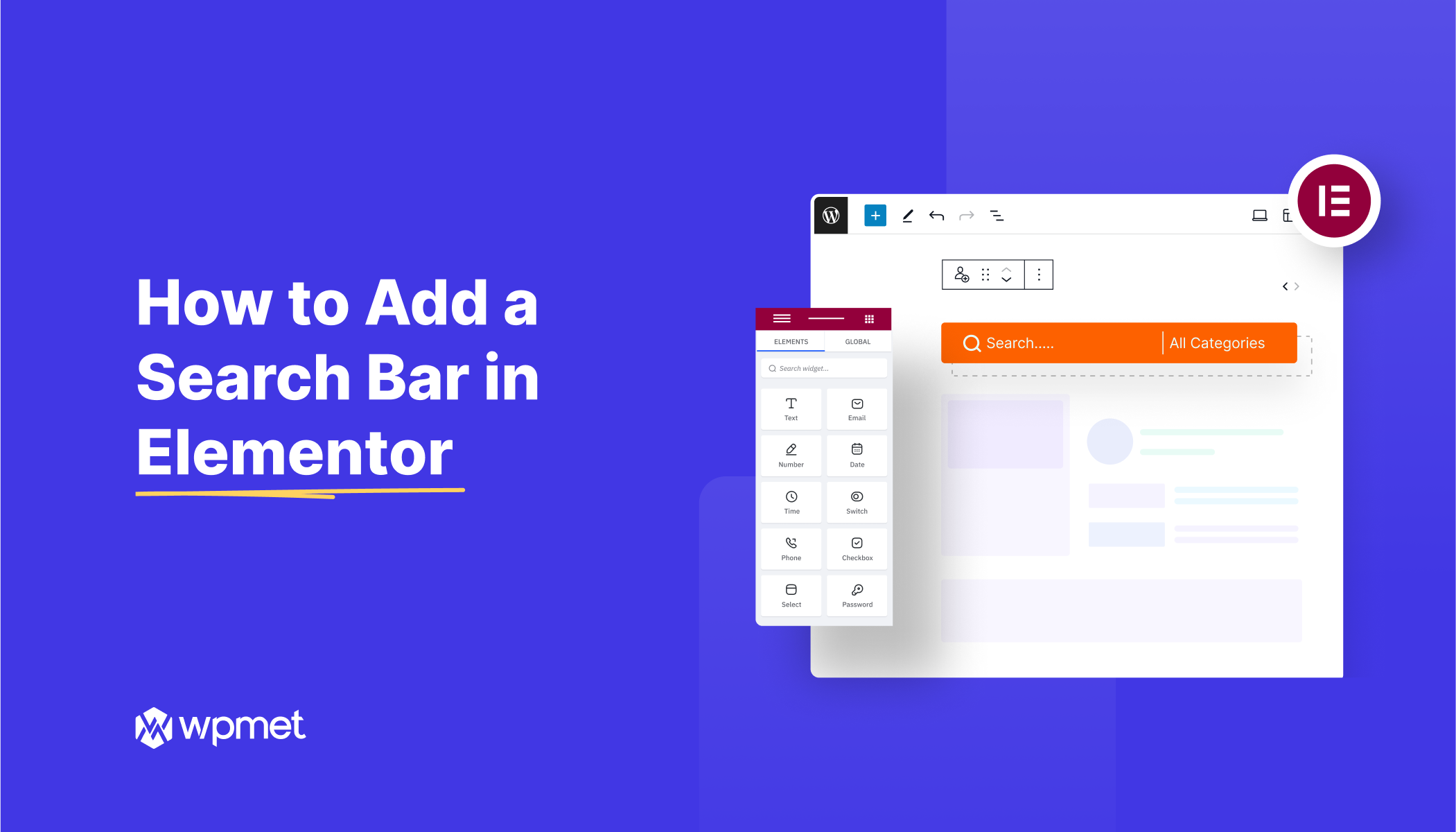How to Create an Advanced Search Bar in Elementor?