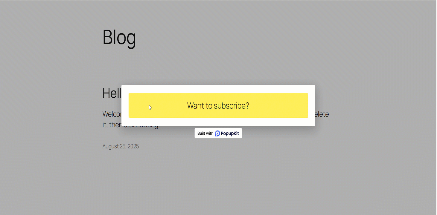 This is how you can design a multi step form with PopupKit