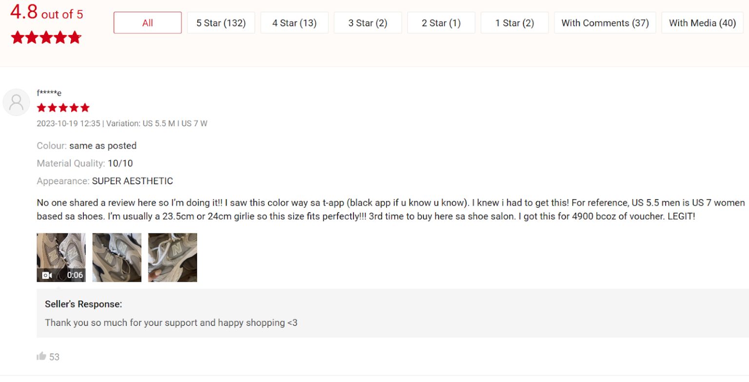 Customer Review and Testimonials