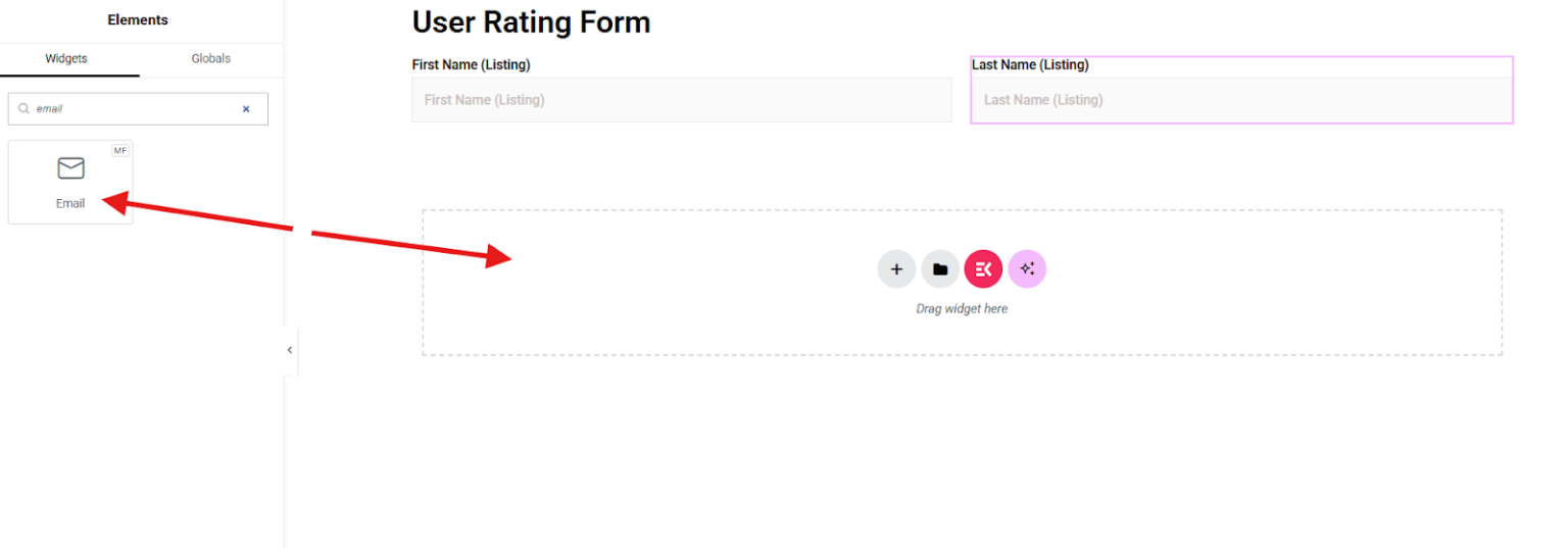 Email Address Field