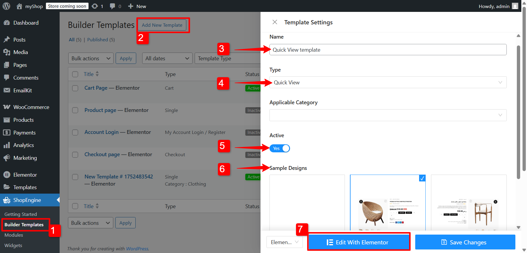 Provide a quick view of WooCommerce products