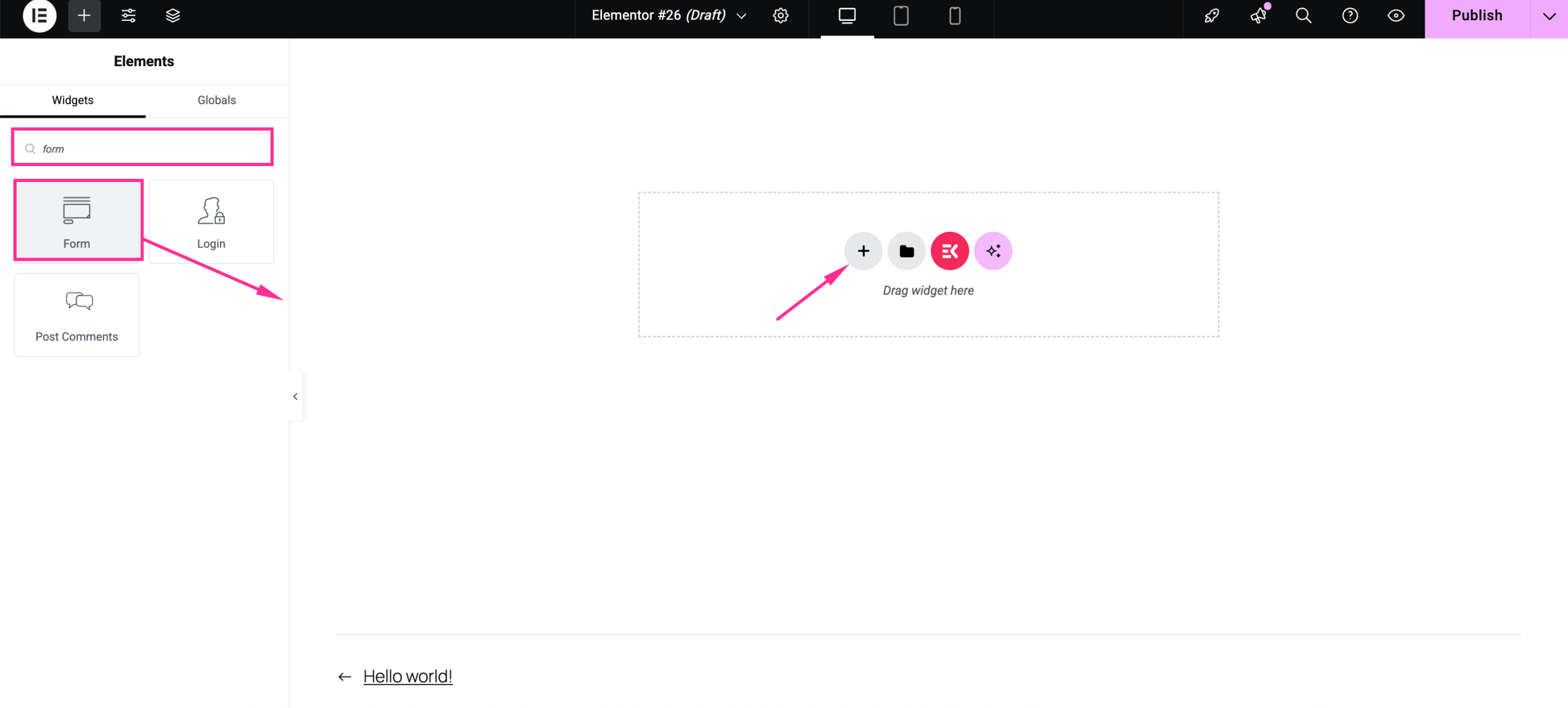 Send data from Elementor Form to Google Sheets with ElementsKit
