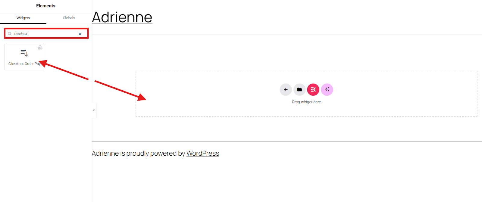 Customize pay template