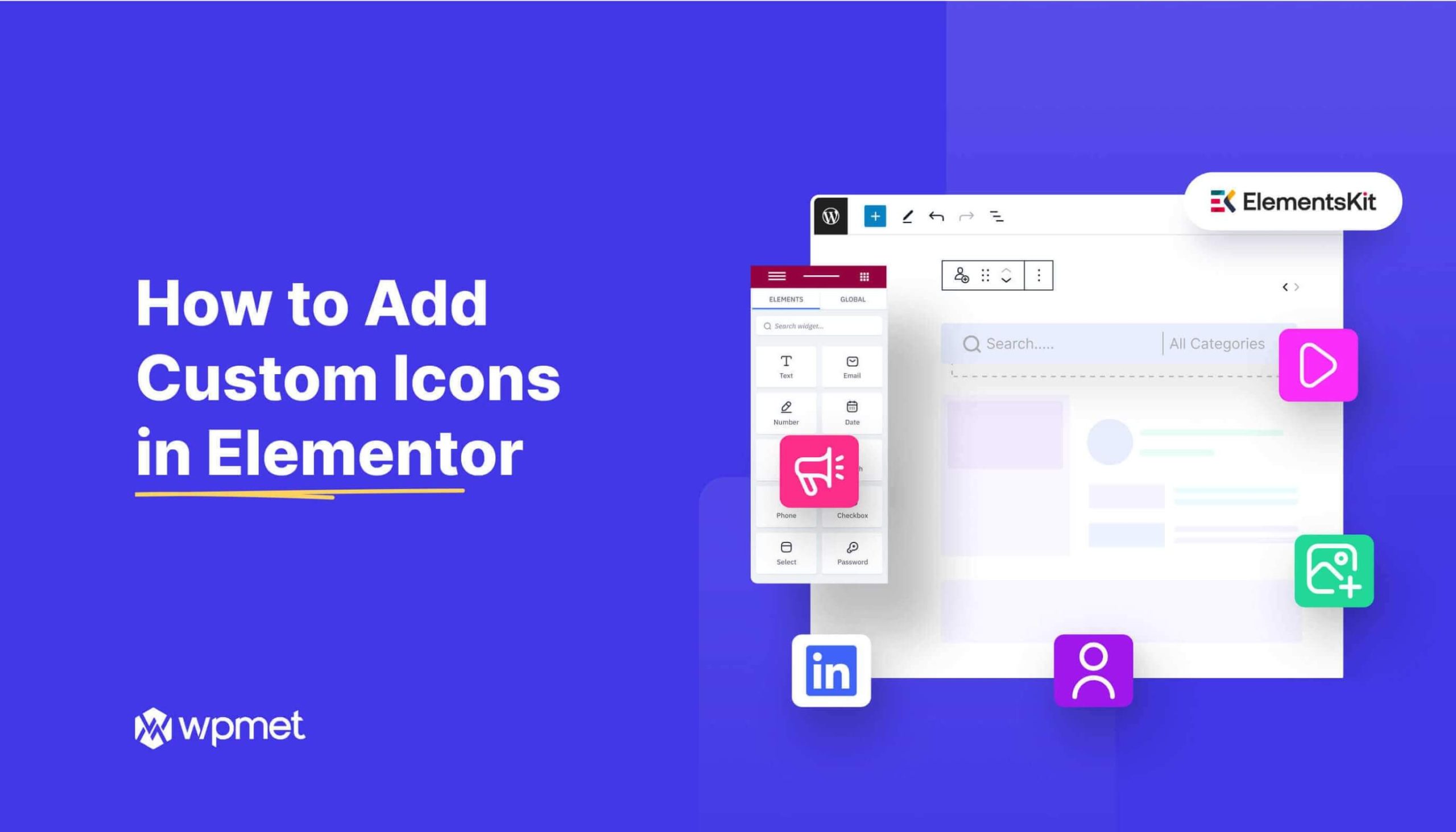 How to Add Custom Icons in Elementor for WordPress