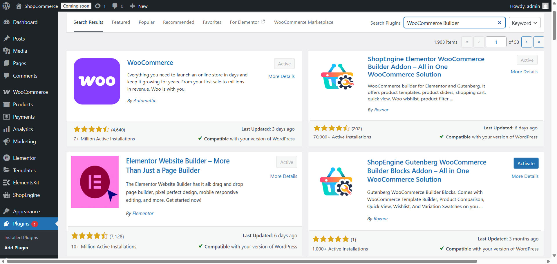 WordPress plugins and extensions for WooCommerce