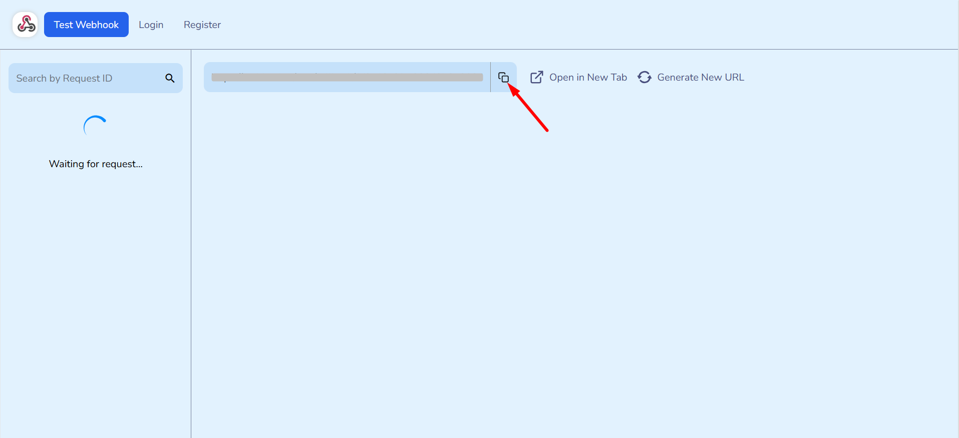 Copy your unique URL