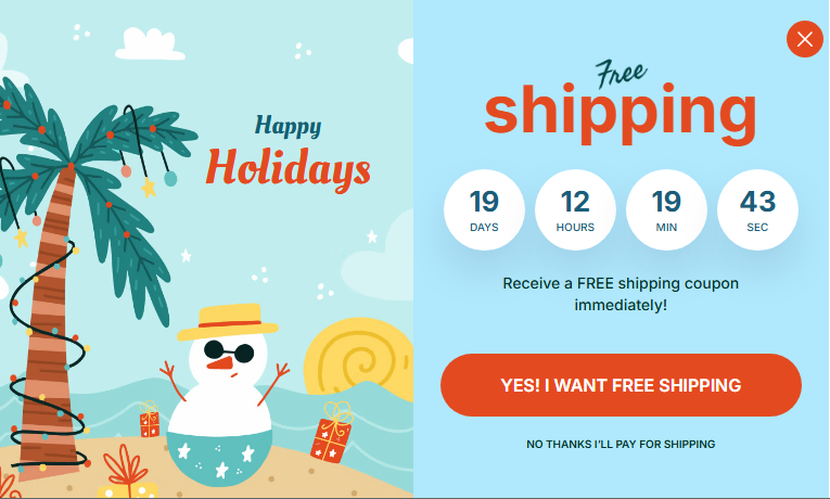 Full-Screen Overlay Popup