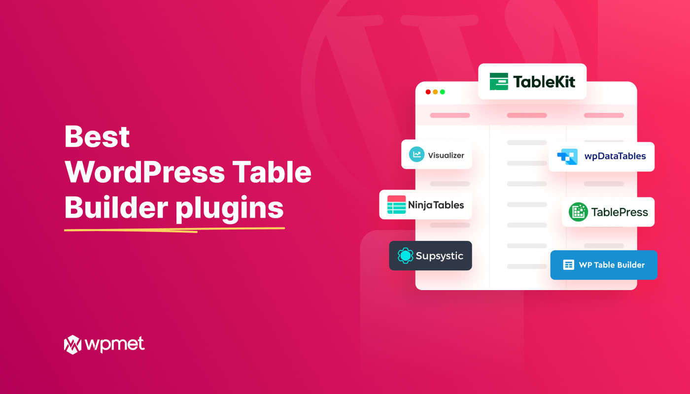 Best WordPress Table Builder Plugins