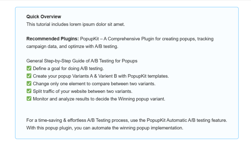 Wpmet Short Overview Section for AI Overview