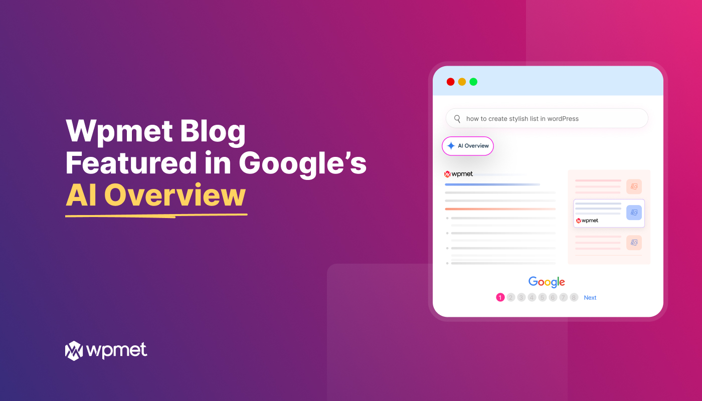 How We Got Wpmet Blog Featured in Google’s AI Overview (Case study)