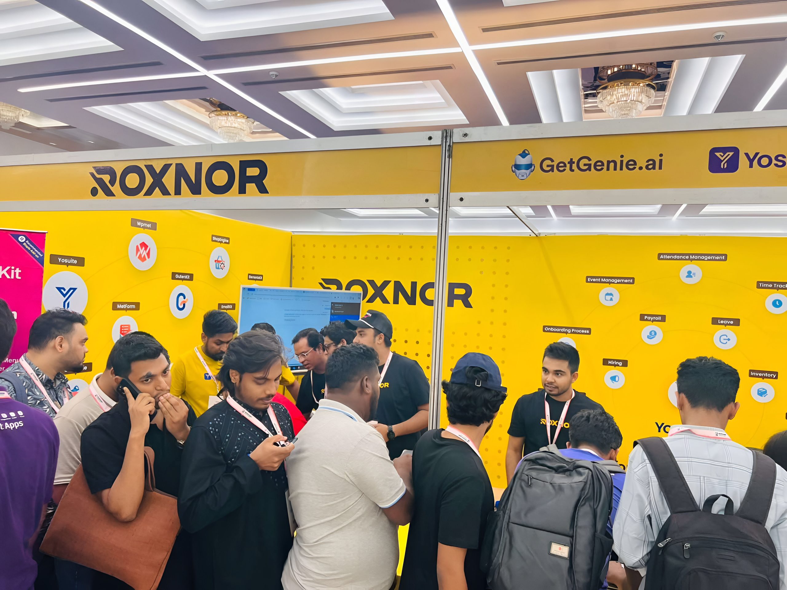 WordCamp Dhaka booth