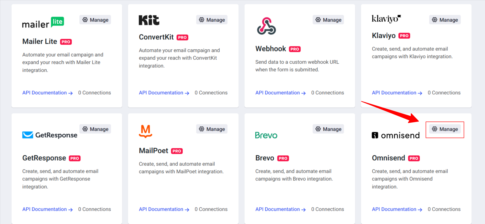 Connect PopupKit with Omnisend
