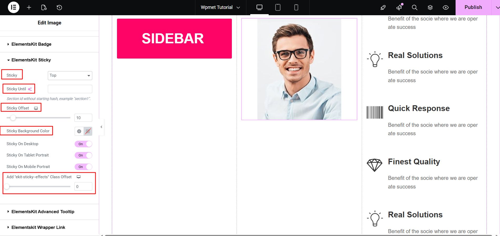 How to Make an Element Sticky in WordPress
