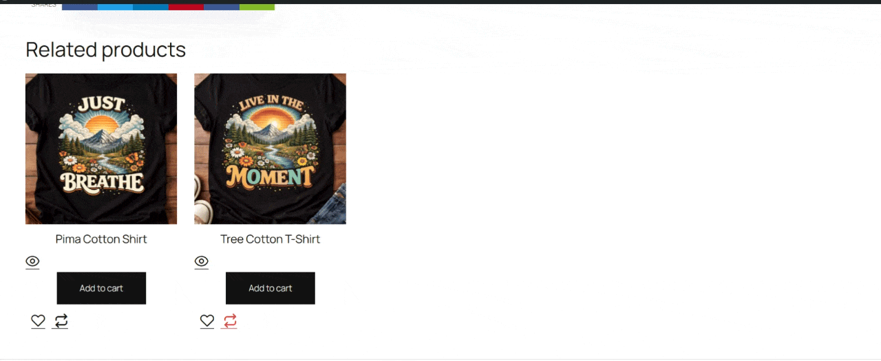 SIte with Wishlist feature on live