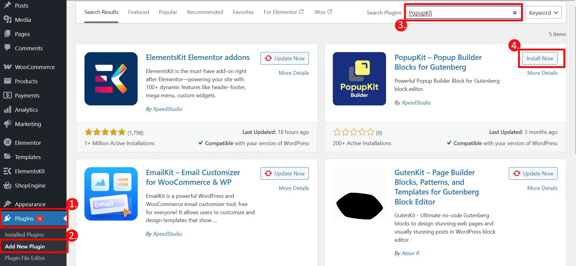 Multistep Popup Plugin