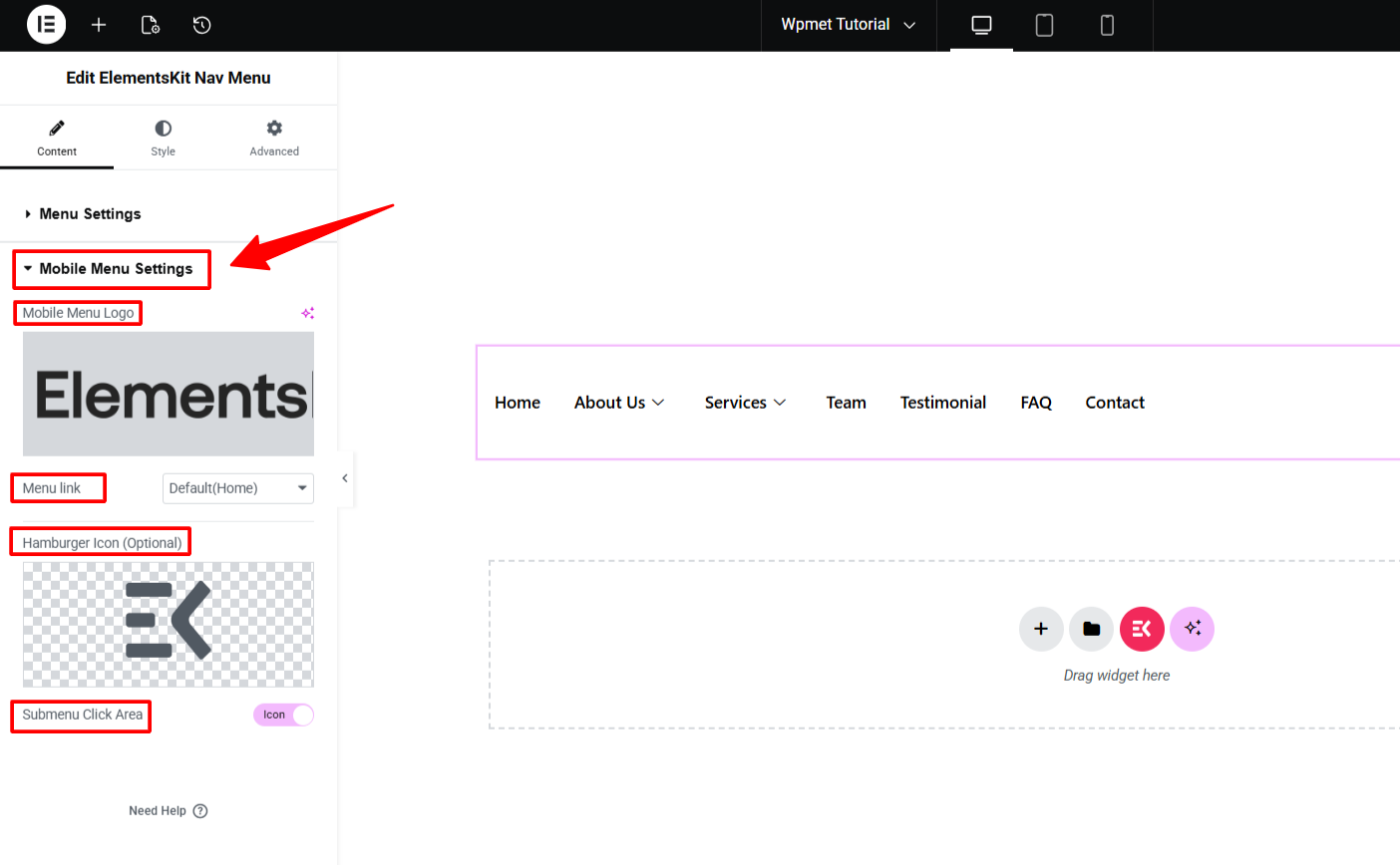 How to create mobile Mega Menu in WordPress