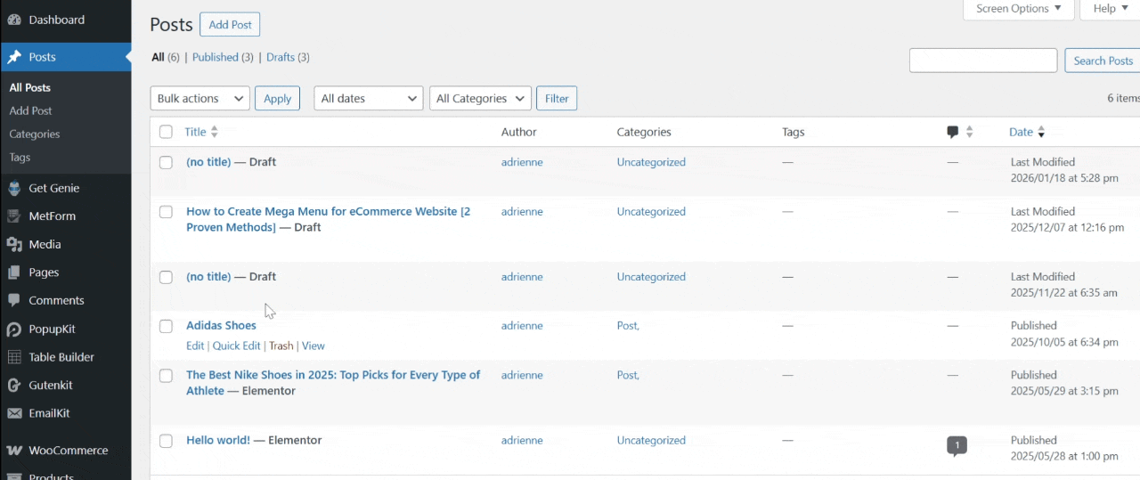 Create new form for scheduling