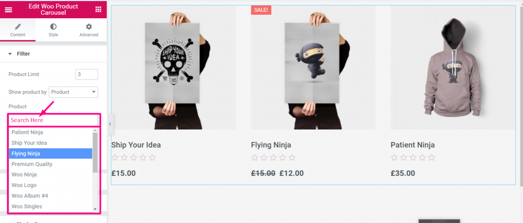 How to Display WooCommerce Products in a Carousel