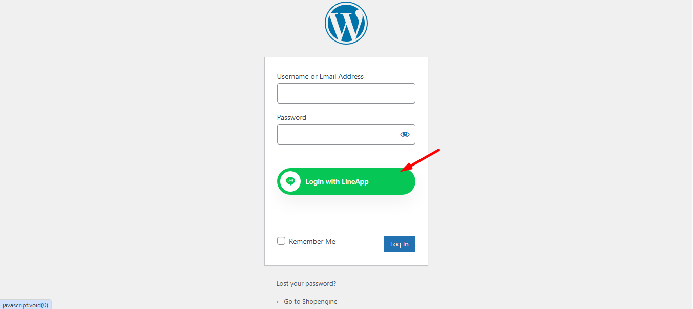 log in directly using your LINE account from the website’s login page